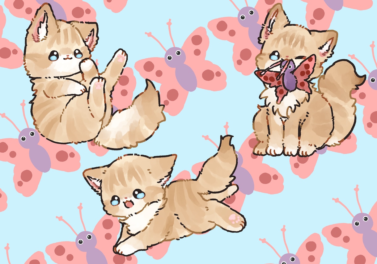 お値段一律！オプション無しで動物イラスト描きます 5日納品動物、ペットを描きます！ イメージ5