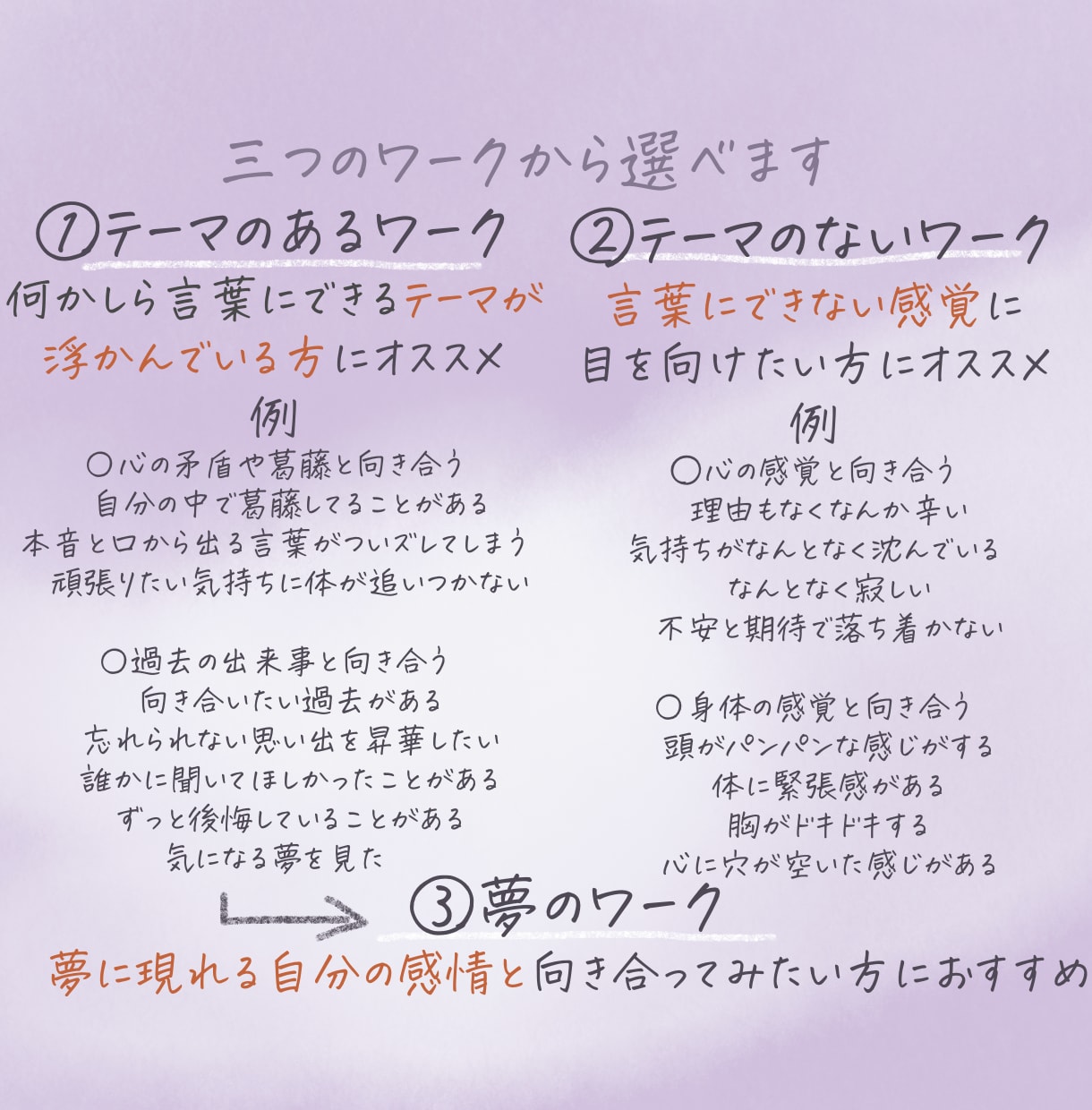 言葉にできないモヤモヤを優しく受け止めます ジャッジしない時間をご一緒しましょう イメージ2