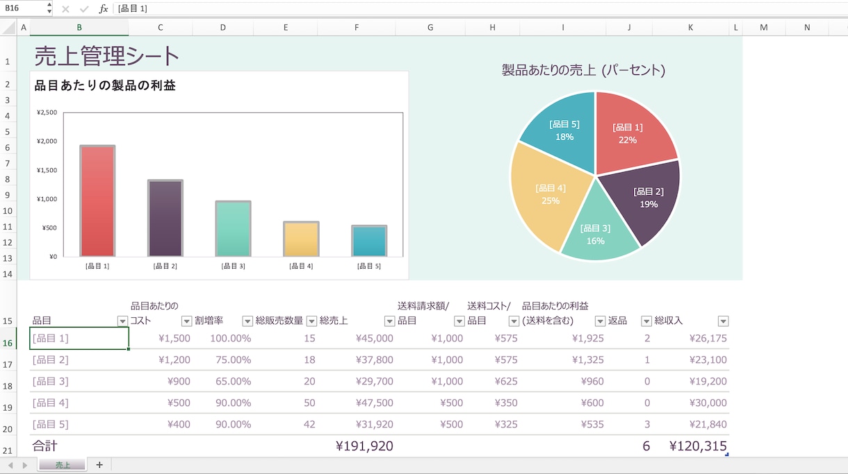 Excel/エクセルの集計・分析等の代行します データ集計、分析でのお困り事をExcelで解決いたします。 イメージ2