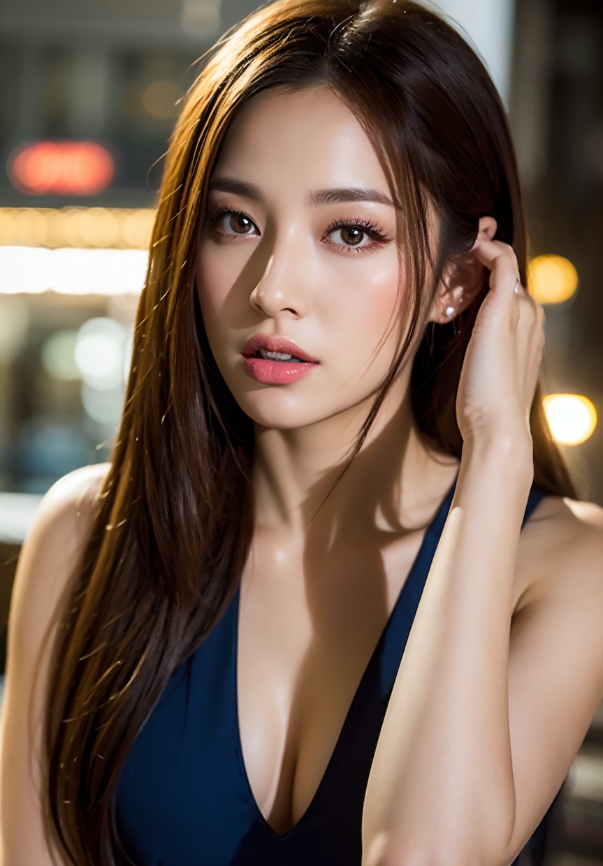 AI美女画像を100枚20,000円から受注します Stable DiffusionによるAI画像生成になります イメージ4
