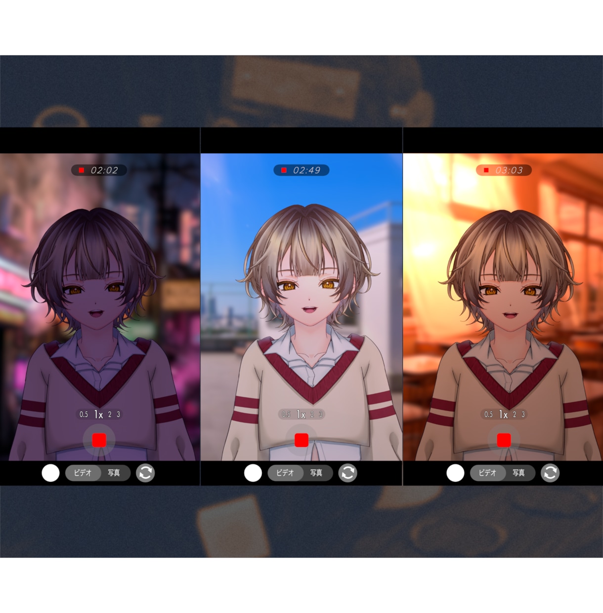 Vtuber様向け実写風歌ってみたショート作ります にじさんじ等大手実績ありの高品質MIXも可能！納期最短2日◎ イメージ9