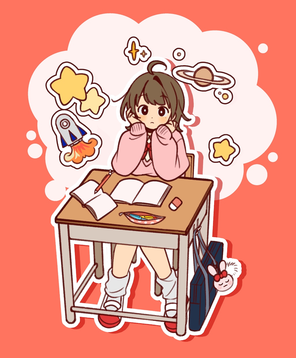 シンプルで可愛いイラスト描きます SNS用アイコン等のイラスト描きます！ イメージ3