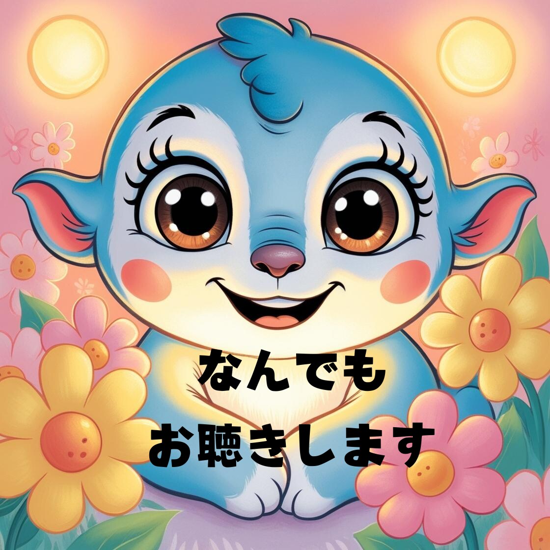 心ふさぐ時には私が寄り添い心を込めてお話を聴きます 弱音も涙も全部そのまま誰かに話すだけで心は軽く楽ちんになる！ イメージ1