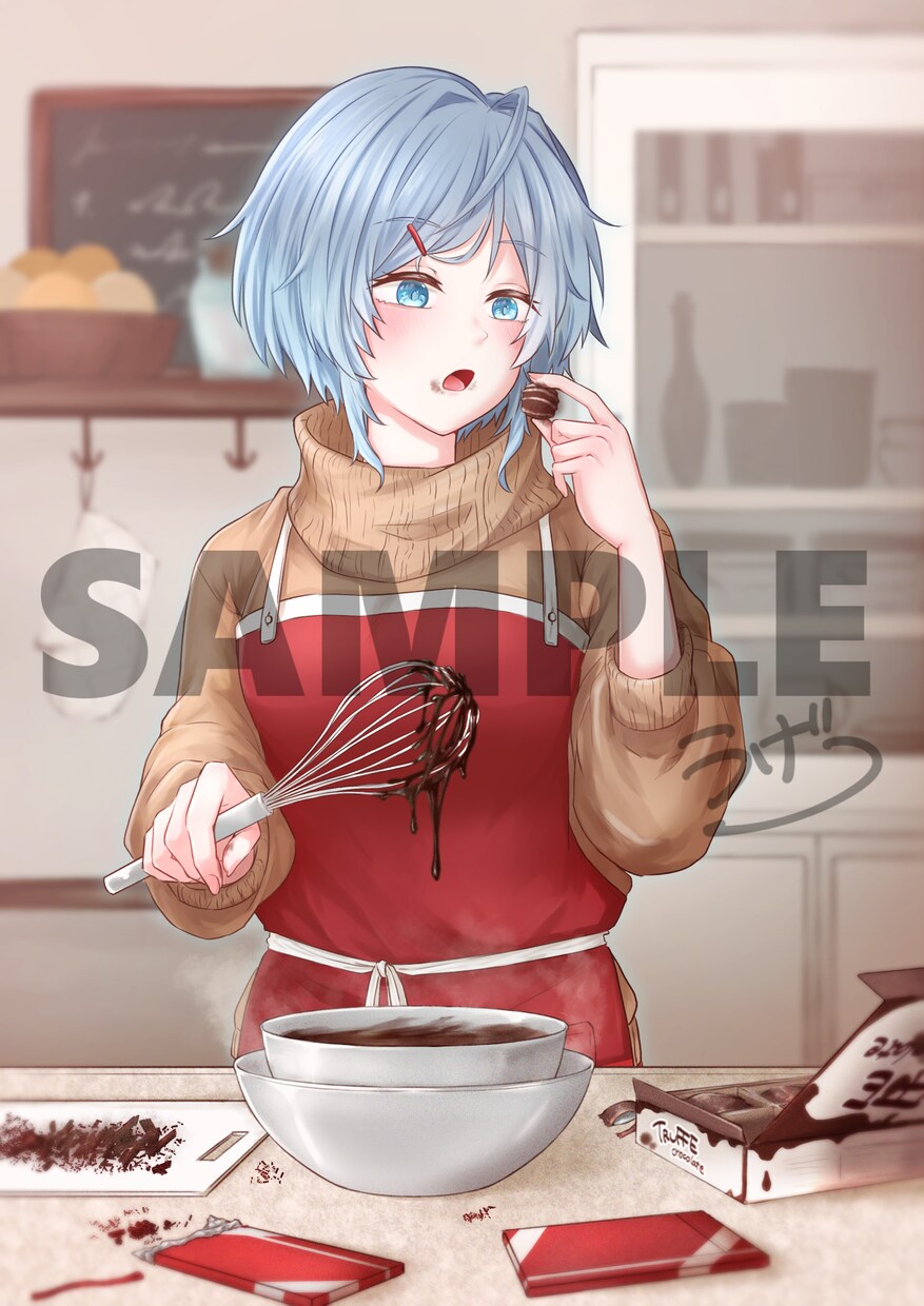 アイコンから一枚絵までイラスト作成いたします SNSや配信サムネ、立ち絵や記念イラスト等作成いたします♪ イメージ4