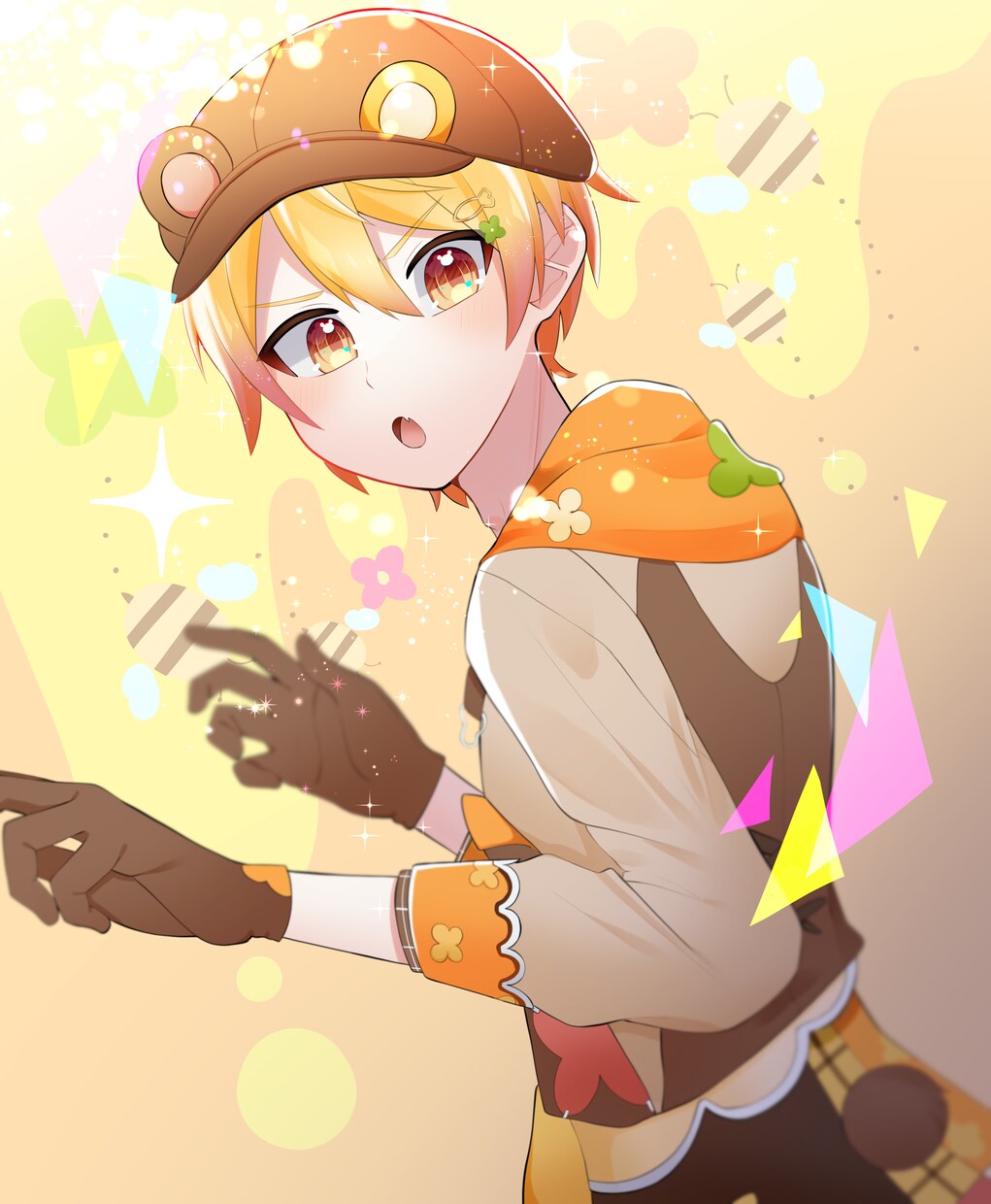 キラキラ✨目を惹き付けるアニメ風イラスト描きます SNS等で活動するクリエイターさん向け✨格安で対応します イメージ2