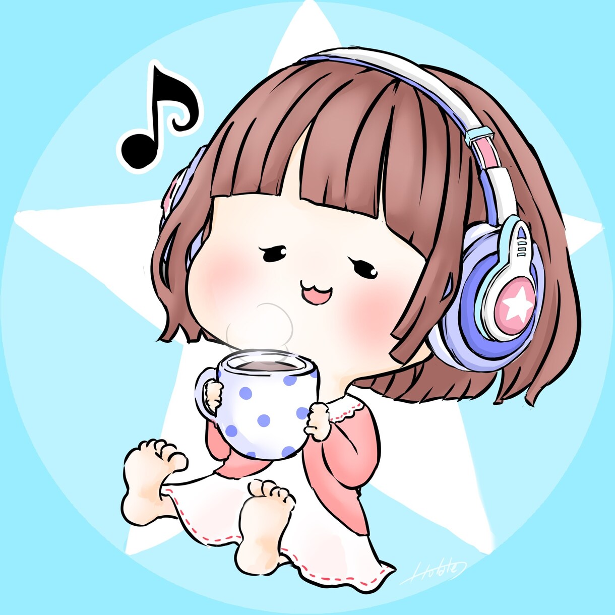 デフォルメ可愛いぷにキャラ/似顔絵描きます アイコンやショート動画にも！データ納品いたします。 イメージ5