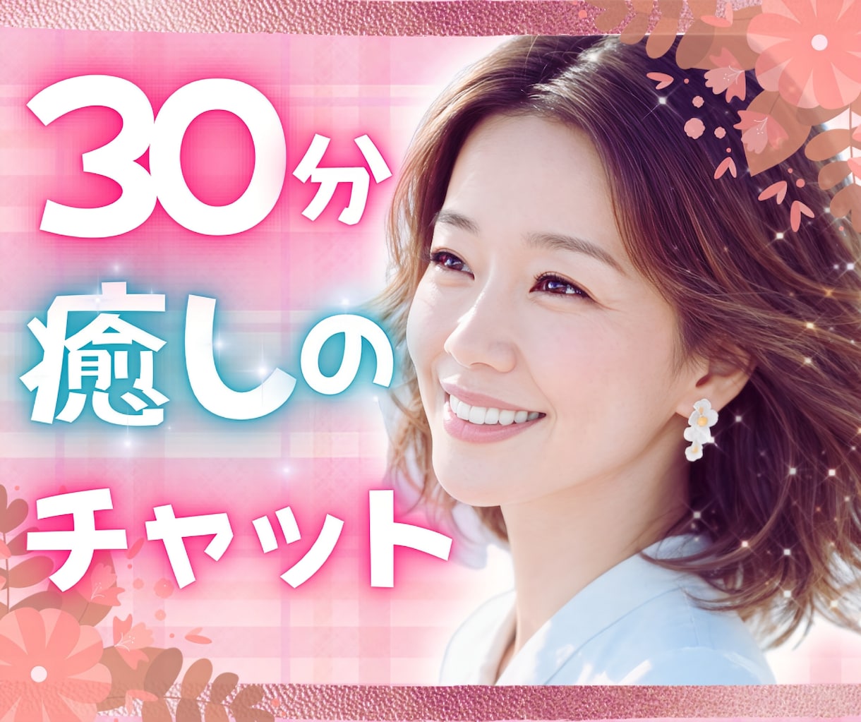 チャットサービス♫30分間あなたのお話聴きます 保育士えりが話し相手/愚痴/不満/不安/寂しい/繋がり/孤独 イメージ1