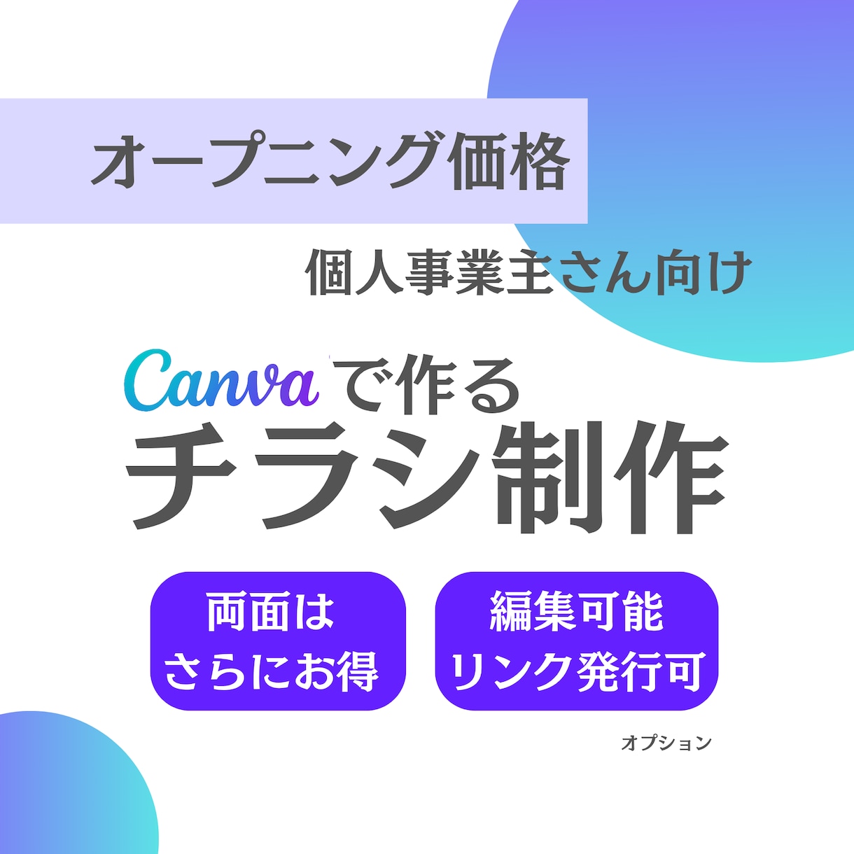 Canvaで想いが届くチラシ・フライヤー作ります 目的・ターゲットに合わせて丁寧にヒアリングします イメージ1
