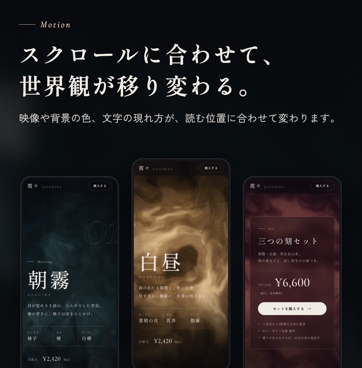 映像と動きで魅せるLPを制作します お手持ちの映像を主役に。月額費用のかからないLP イメージ2