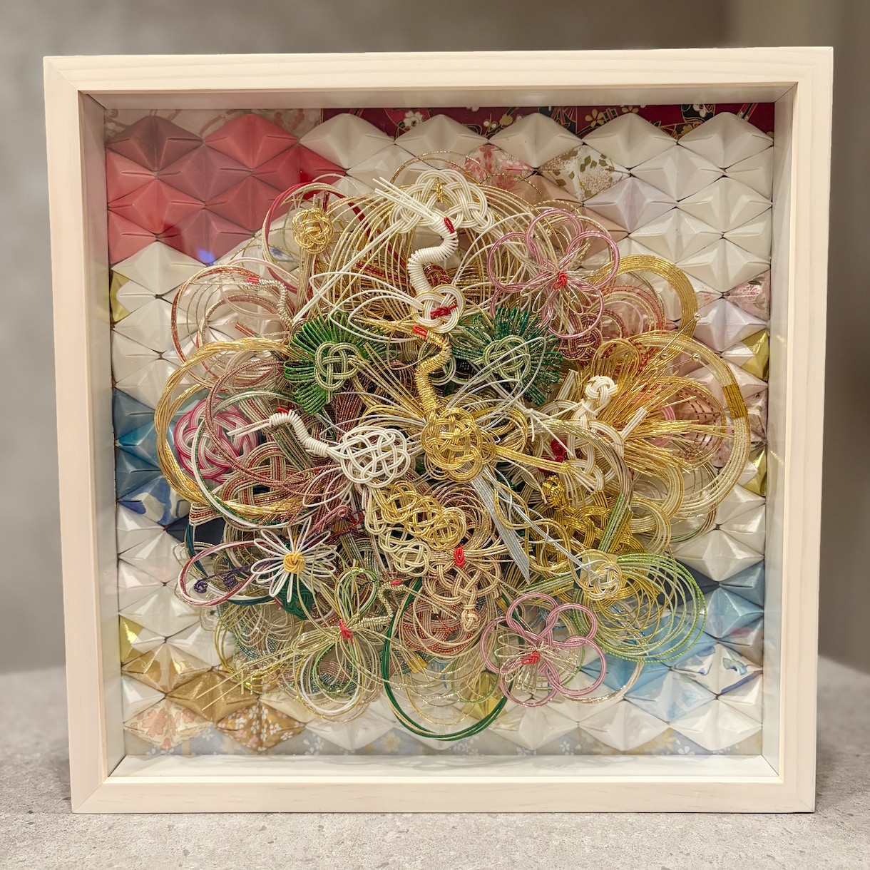 ご祝儀袋リメイク▶︎水引アートを作成します バランスにこだわり唯一無二の水引アートを丁寧に作成します。 イメージ2