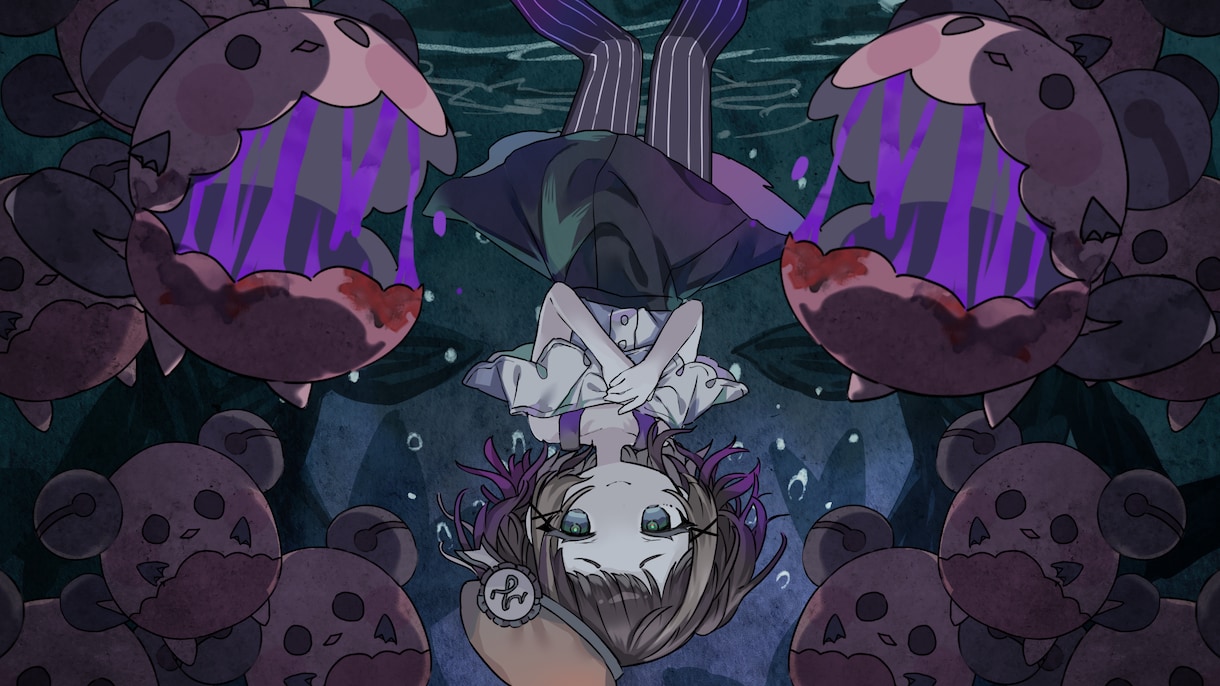 ポップでかわいいMV用イラストお描きします 経験豊富なイラストレーターが個性的なイラストをお描きします イメージ2