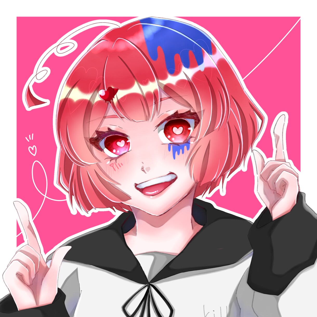 アイコンイラスト 描かせていただきます パッと目に入るような明るい色塗りが得意です イメージ2