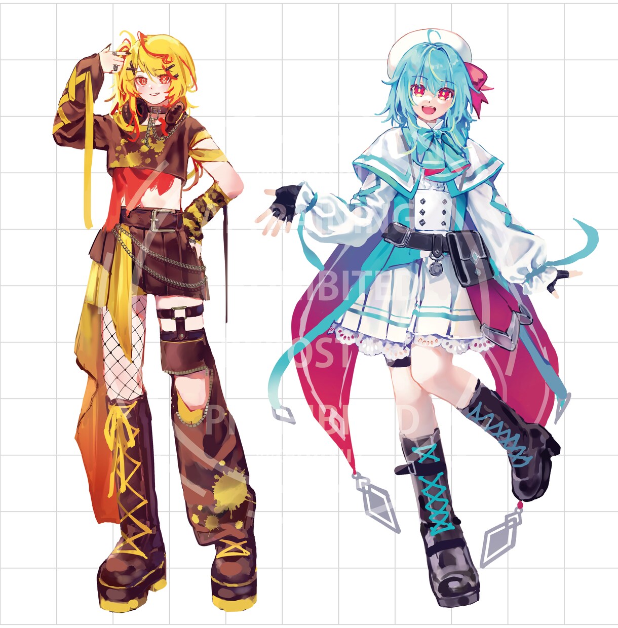 躍動感のある立ち絵の制作を承ります 宣材写真やグッズ制作、キャラクターデザインも！ イメージ2