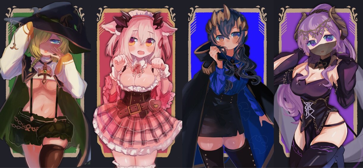 商業個人使用問わず、イラストおかきしまます 動画からアイコンまで、キャラクターイラスト中心です イメージ10