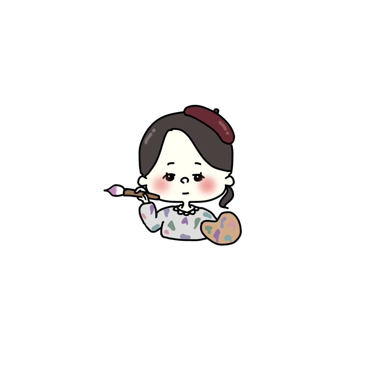 ふわふわかわいいイラストを描きます SNSのアイコン、壁紙などのイラストを作成いたします★ イメージ8