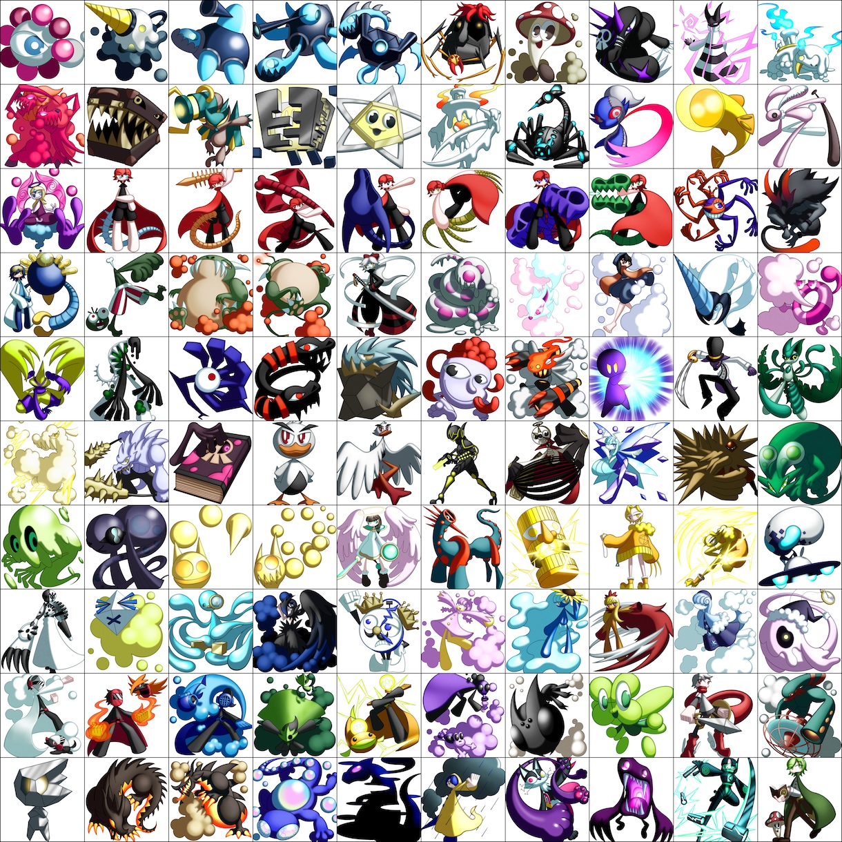 あなただけのオリジナルキャラクターを制作します ゲームに登場しそうなかわいいキャラを制作します！商用利用可！ イメージ2