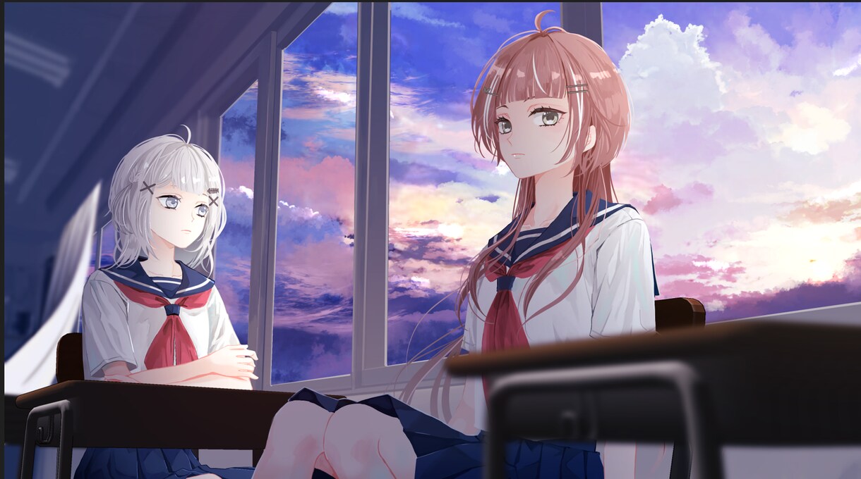 かわいい、キレイ系の人物イラスト承ります 様々な用途に合わせて作成いたします。 イメージ8