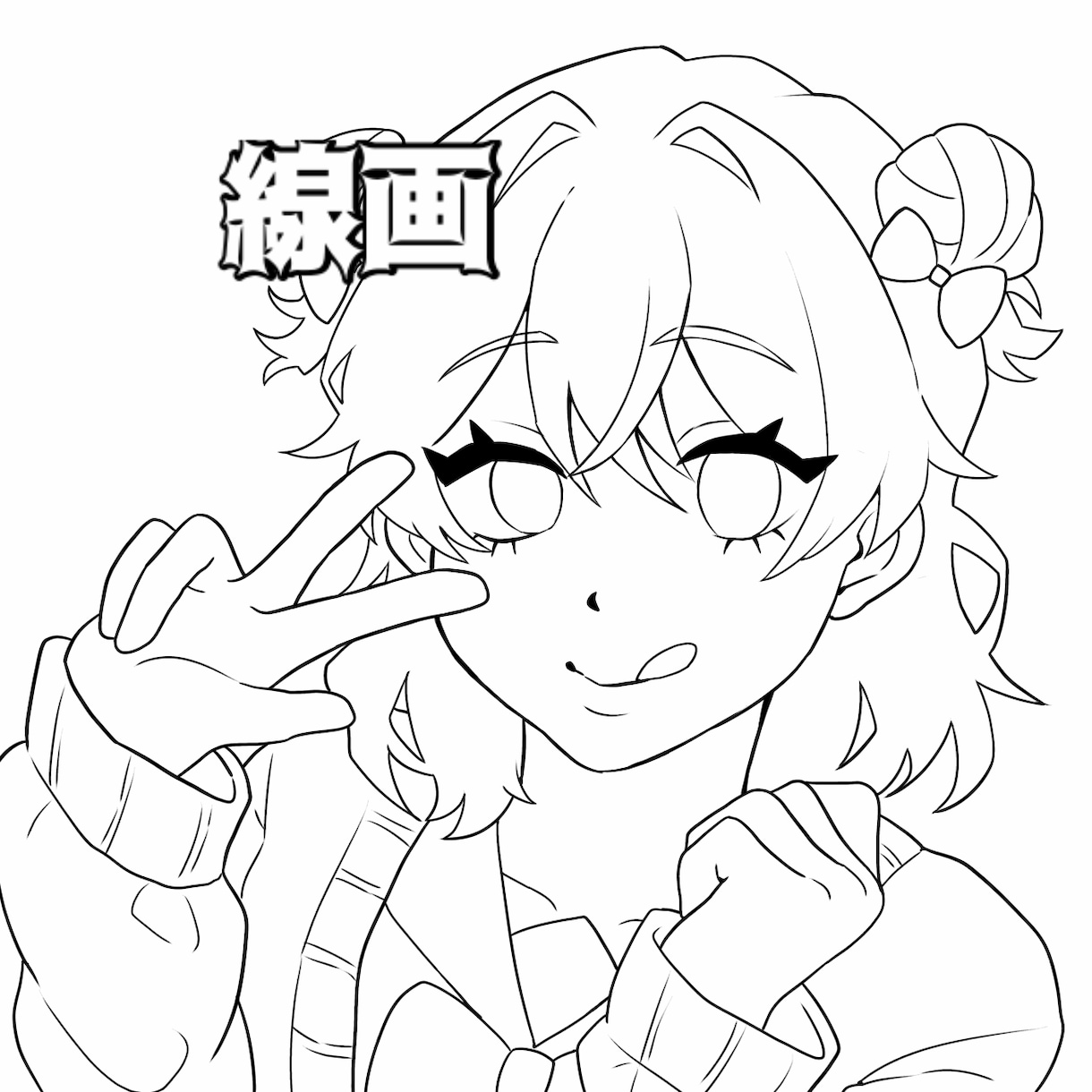 格安でバストアップのかわいいイラスト書きます 実績作りのために今だけ格安で描きます。 イメージ3