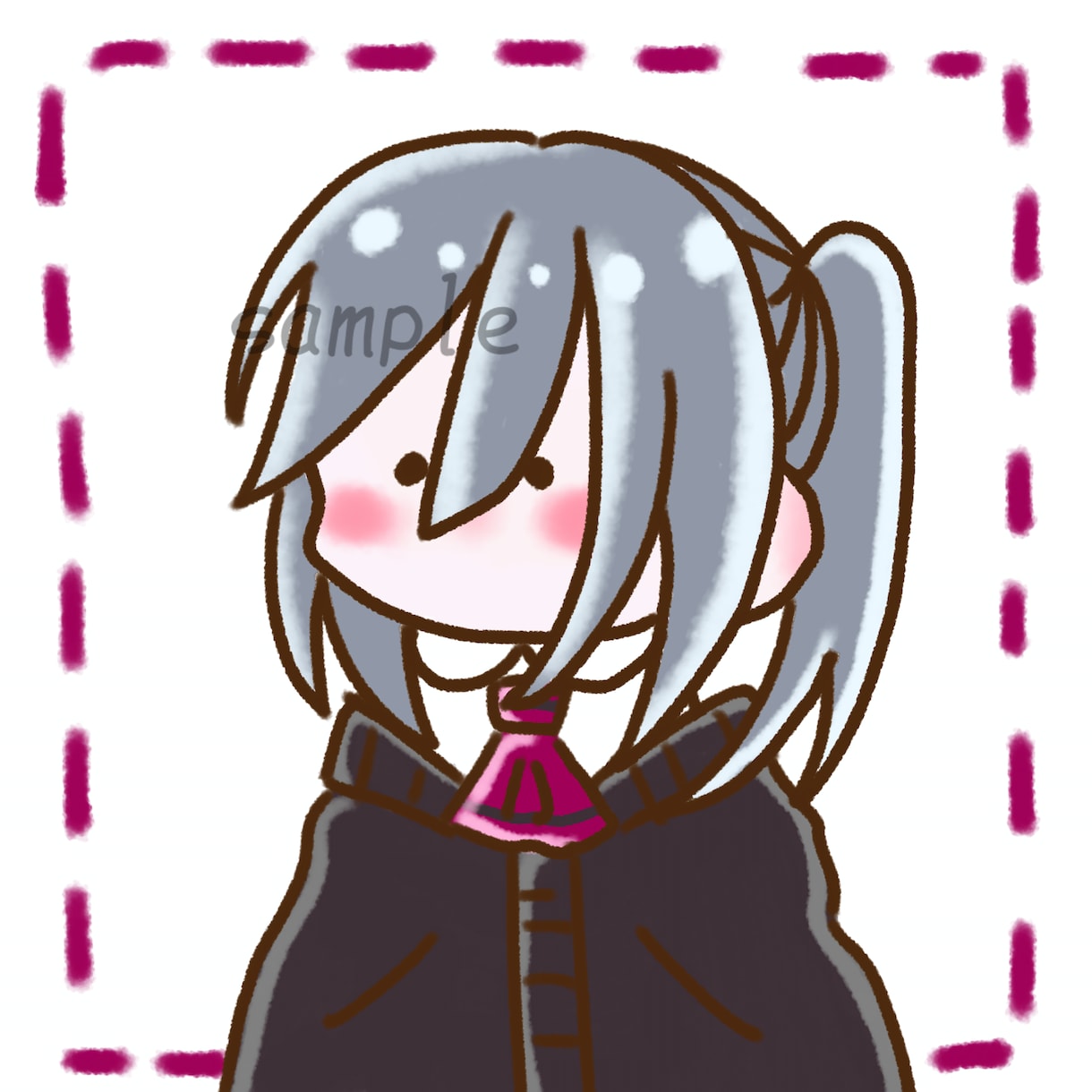 もちっと可愛いアイコン描きます もちっとした、ゆる可愛い絵柄のアイコンを迅速に作成いたします イメージ6