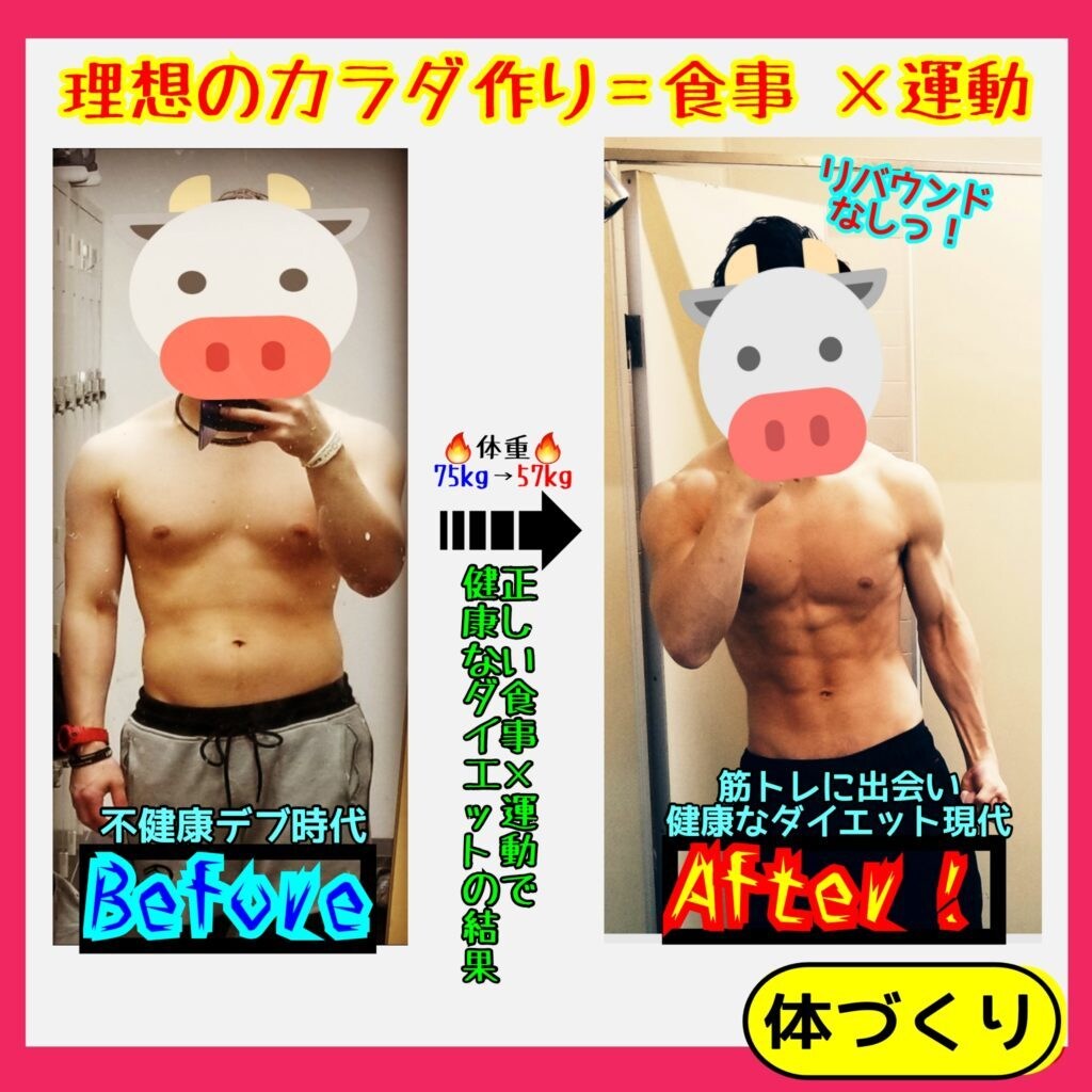 2ヶ月後！あなたの体は理想へと変わります 自ら-23kg痩せたトレーナーがダイエット成功の秘密伝えます イメージ1