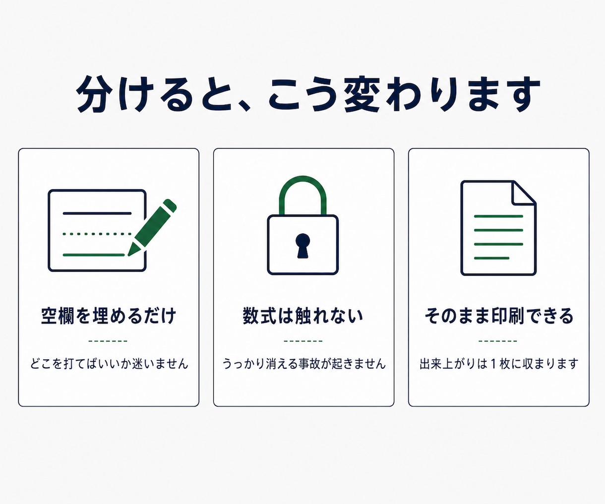 Excelの数式そのままWeb入力画面にします 打つ画面と結果を分けます。答えは今のシートと同じ イメージ2