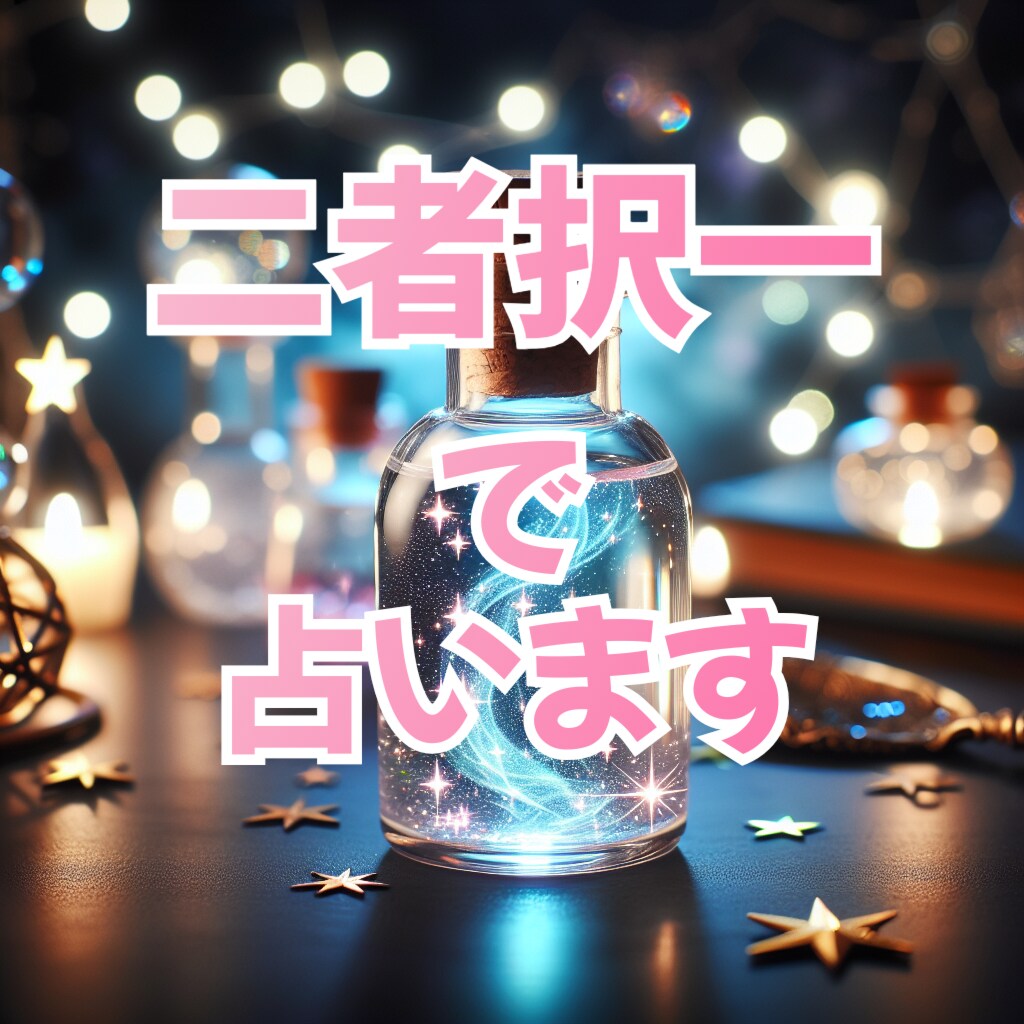 二者択一で占います どっちがいいのか考えすぎて疲れた先にお手伝いいたします イメージ1