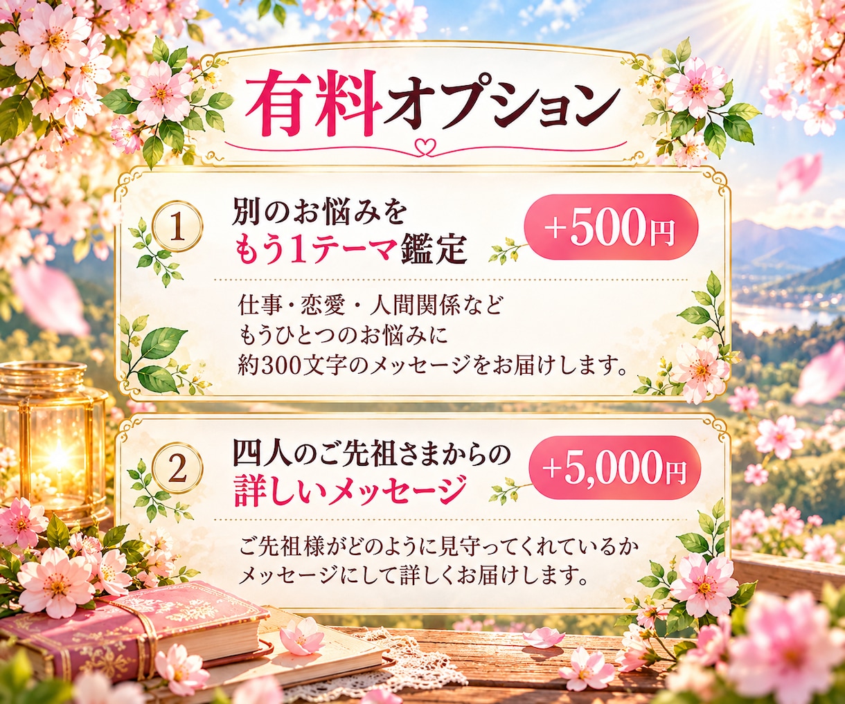 ご先祖さまから今必要なメッセージを届けます 祖父母の名前の音から、今のお悩みにヒントをお届けします イメージ6