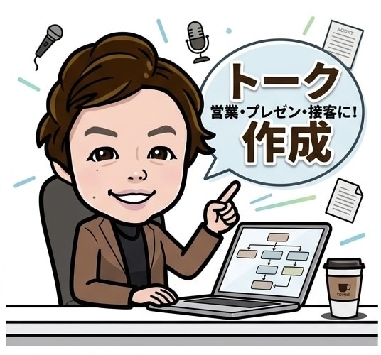 営業歴17年・成約率UPのトークテンプレ作成します 現場で「何を話せばいいかわからない」がなくなるトークテンプレ イメージ1
