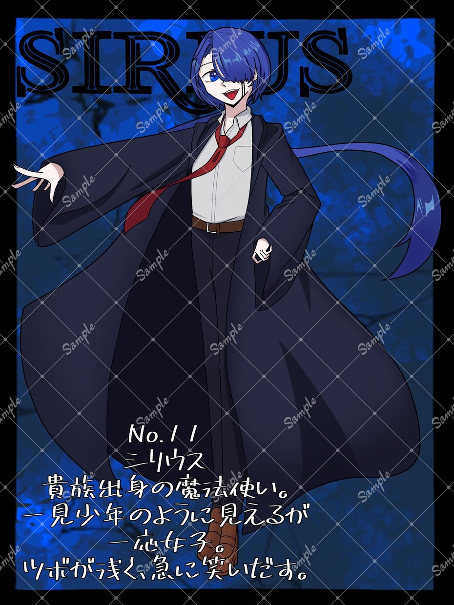 配信や特典、グッズ等に！一次創作で立ち絵描きます Vライバーや、TRPGの立ち絵にとうぞ！ イメージ5