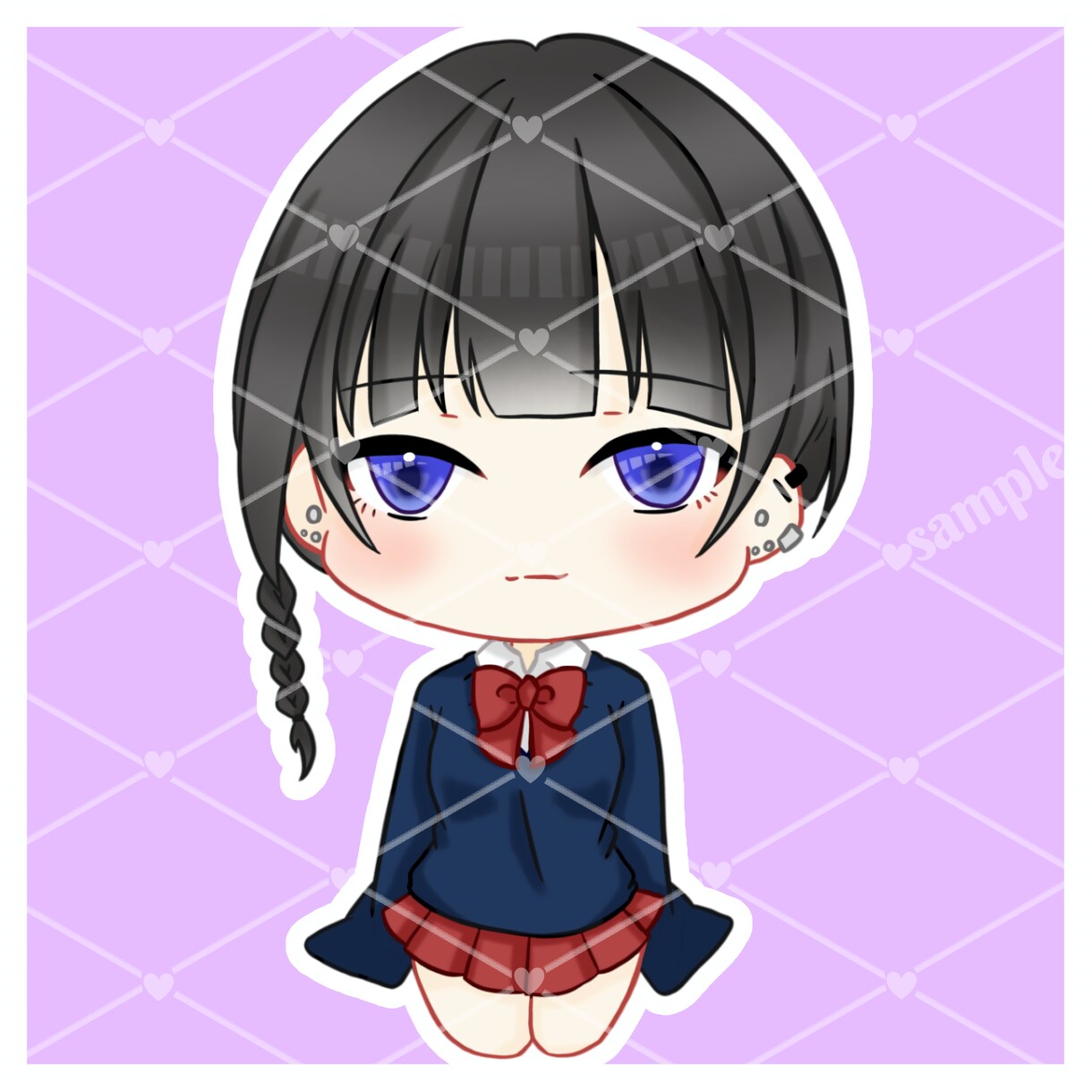 もちっとかわいいアイコン描きます 商用利用できるもちもちなSDイラスト イメージ9