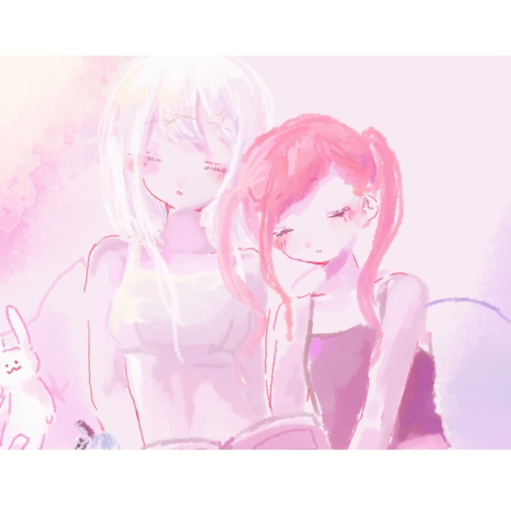 ふわふわした少女描きます 用途に合わせてオリジナルイラストお描きします イメージ3
