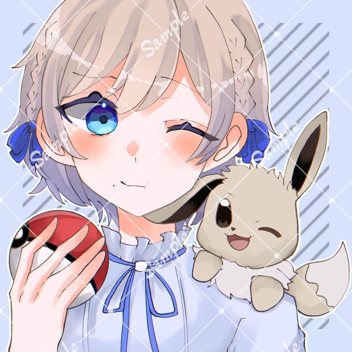 イラスト依頼受け付けます 可愛い・不穏彩度高めの絵を得意としてます！ イメージ4