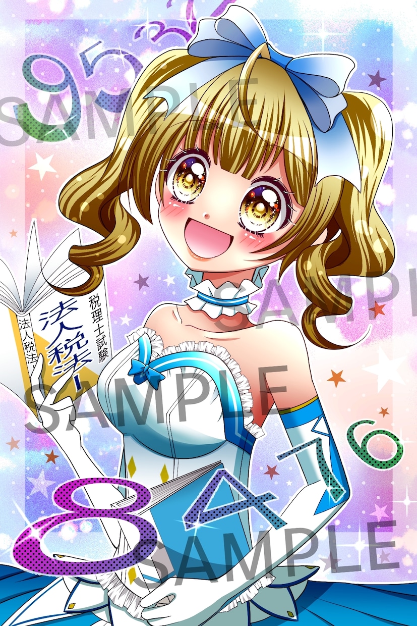 キラキラ可愛い❤少女漫画のようなイラストを描きます スピード納品！即日OK◎ご相談下さい！ イメージ2