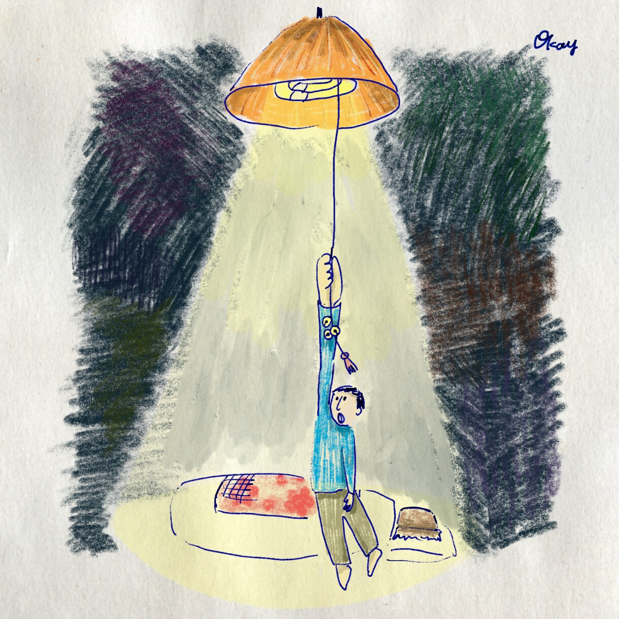 面白味のあるデジタル一枚絵を描きます 人物、物、イメージ画を問わず独特な雰囲気のイラスト描きます イメージ6