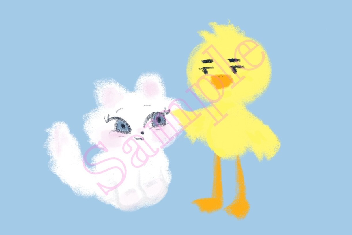 ゆるかわイラスト描きます ゆるかわいいイラストをお求めの方必見です イメージ2