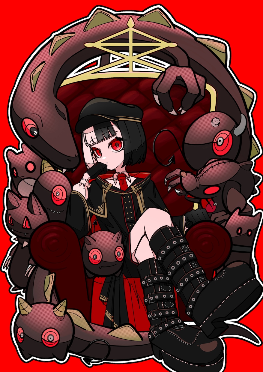 商用可!! カッコ可愛いイラスト制作いたします カッコイイ、可愛いイラストをポップにお描きします イメージ8