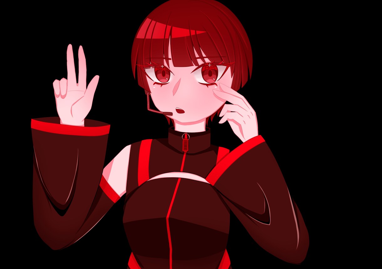 キャラクターを描きます 背景のデザインも作成できます。 イメージ4