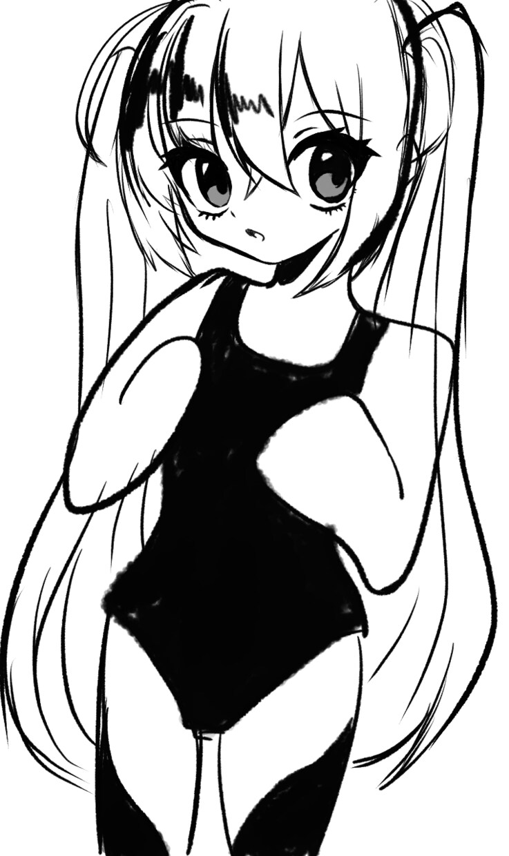 かわいい女の娘のイラスト描きます アイコンなどに利用できるイラストを最低価格で イメージ5