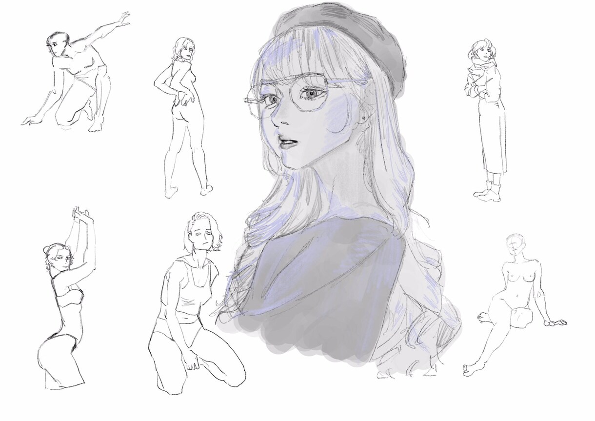 絵の練習してます 似顔絵、アイコン、描かせてください！頑張って描きます！ イメージ2