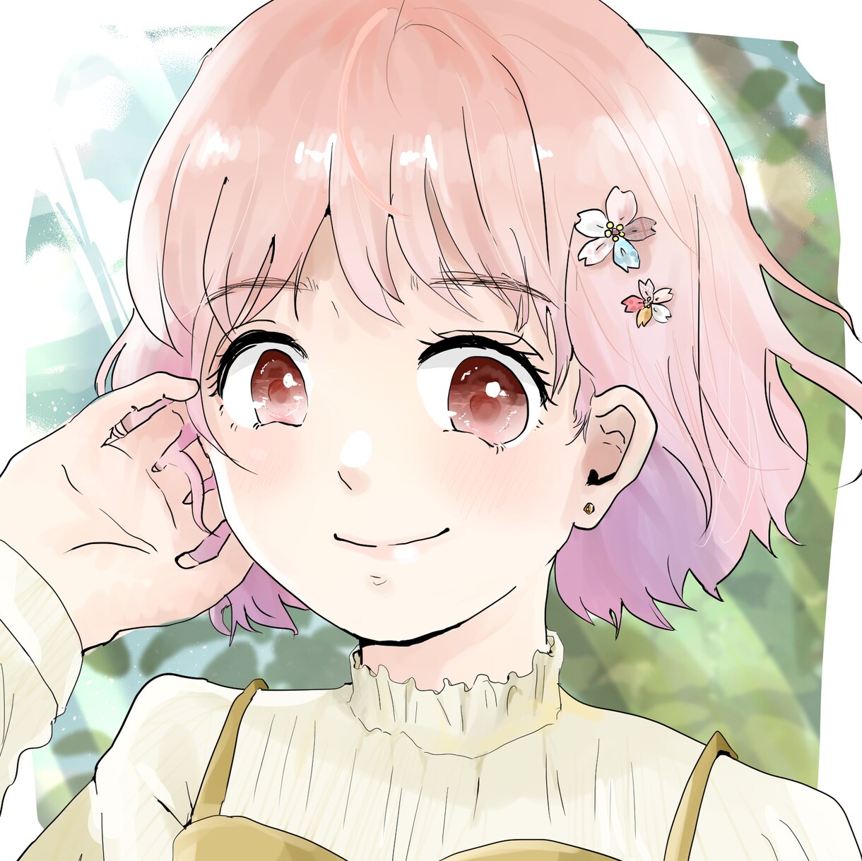 爽やかな絵柄でアイコン作成いたします あなたのご要望に合わせて爽やかな絵柄のアイコン作成 イメージ1