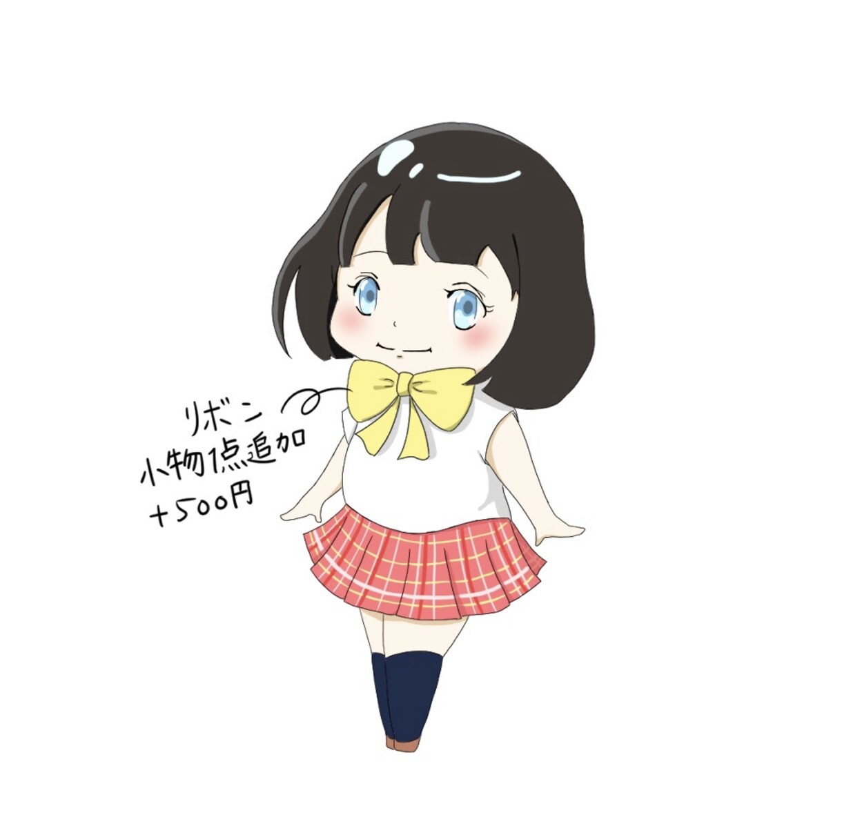 プニっと可愛い三等身のキャラクター 描きます 可愛い三等身キャラを描きます！SNSのアイコンなどに！ イメージ4