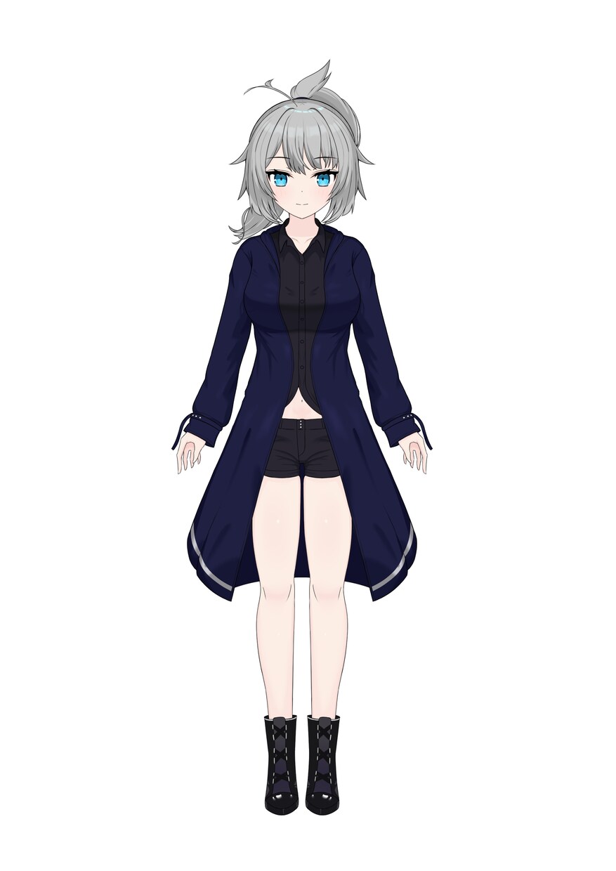 オリジナルキャラクターの立ち絵イラスト制作します 配信サイトなので使えるキャラクターの立ち絵イラスト制作します イメージ1