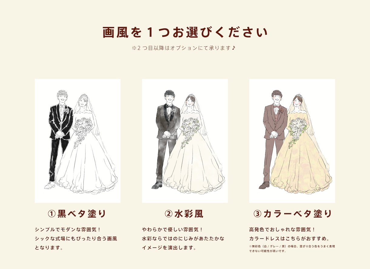 現役デザイナーがお好みのスタイルでお描きいたします リアルさが丁度いい♪高品質キャンバス印刷もございます！ イメージ4