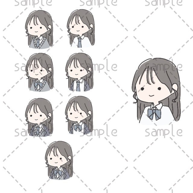 ゆるふわのかわいいイラスト描きます SNSアイコン・ヘッダー・動画等自由にお使い頂けます イメージ6