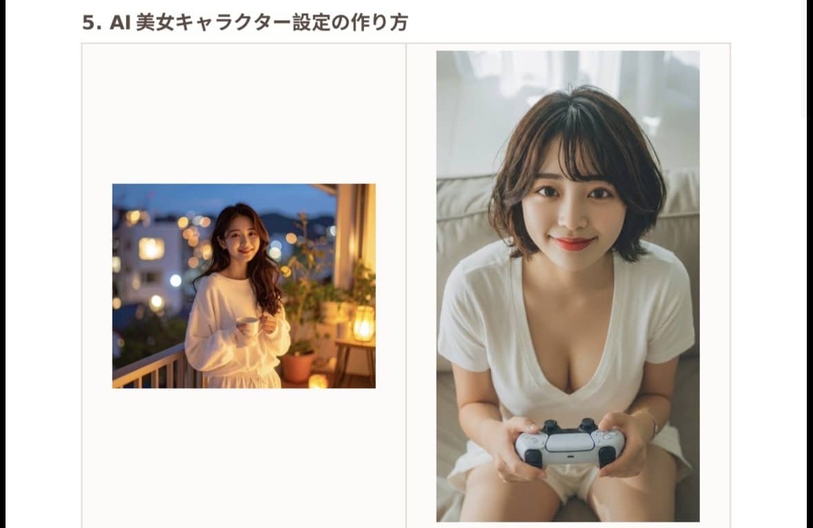 2児ママが一目置かれるAI美女生成教えます インスタ総フォロワー40万人規模の実体験 イメージ4