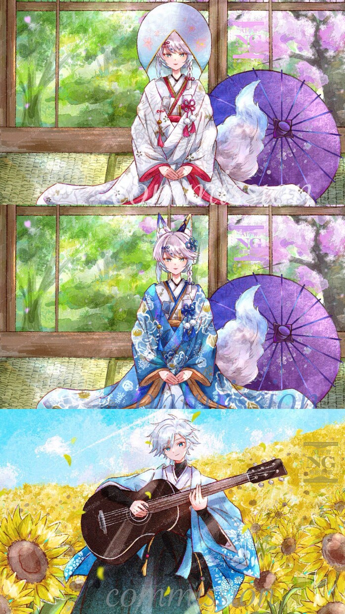 MVイラスト・サムネイルお描きします 差分・レイヤー分け・PSD納品、商用利用ok イメージ8