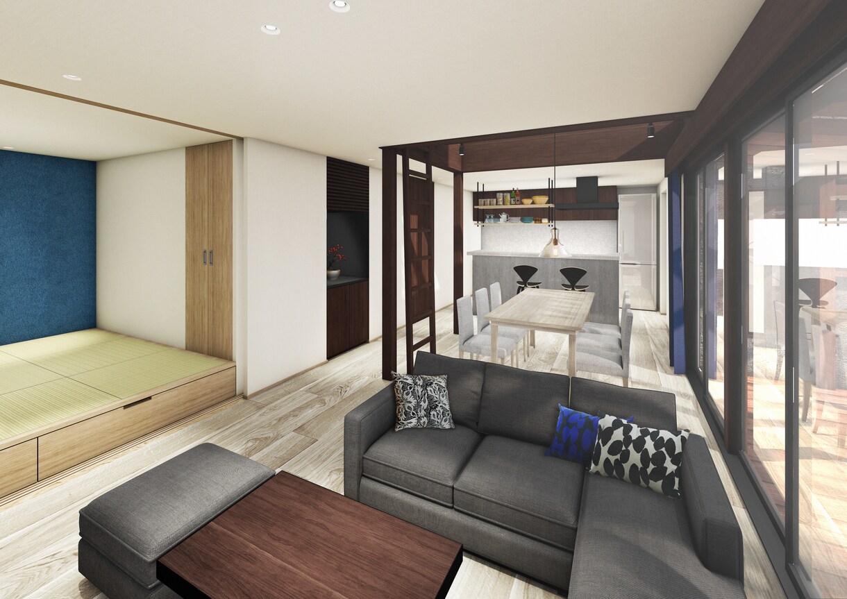建築、住宅、店舗のCGパースを作成致します 店舗設計事務所でのプレゼン用パース作成をしておりました。 イメージ3
