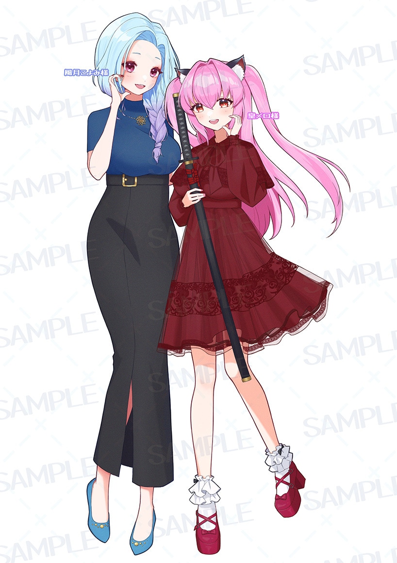 全身イラスト制作いたします キービジュアル/グッズ/サムネイルなどに！ イメージ9
