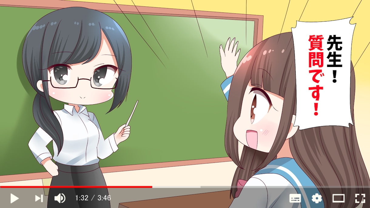 最短２日！動画イラスト・サムネイルを描きます YouTube・ニコニコ・歌ってみた・生放送等にどうぞ！ イメージ2