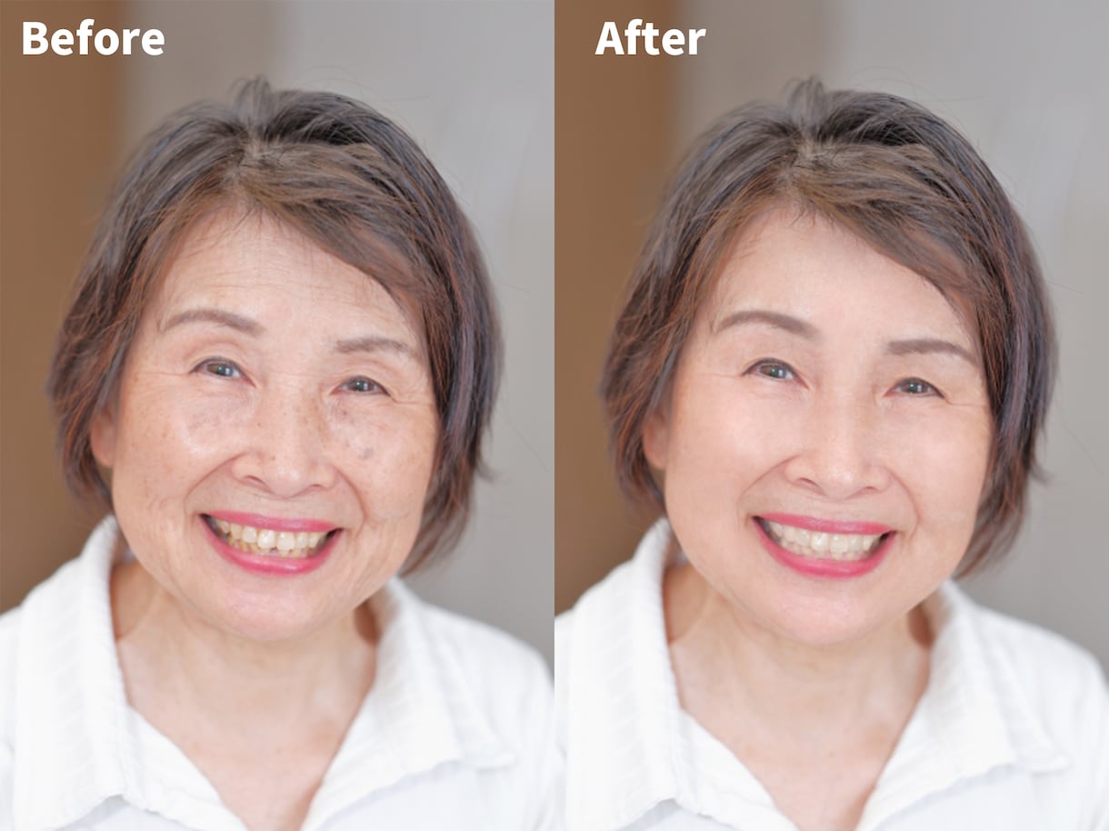 写真修正をプロのクオリティでお届けします 綺麗にすることに一番自信あります。 イメージ3
